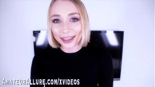 ATHENA MAY SHOWS OFF HER BRACES WHILE SUCKING AND FUCKING Video