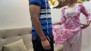 Indian Desi Bhabhi First Time Ass Fucked Ass With Dewar Clear Audio Video