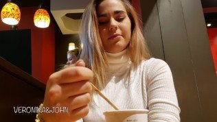 Playing With Lush in Public #3 Swallowing Cum in Change Room!! xxx Video